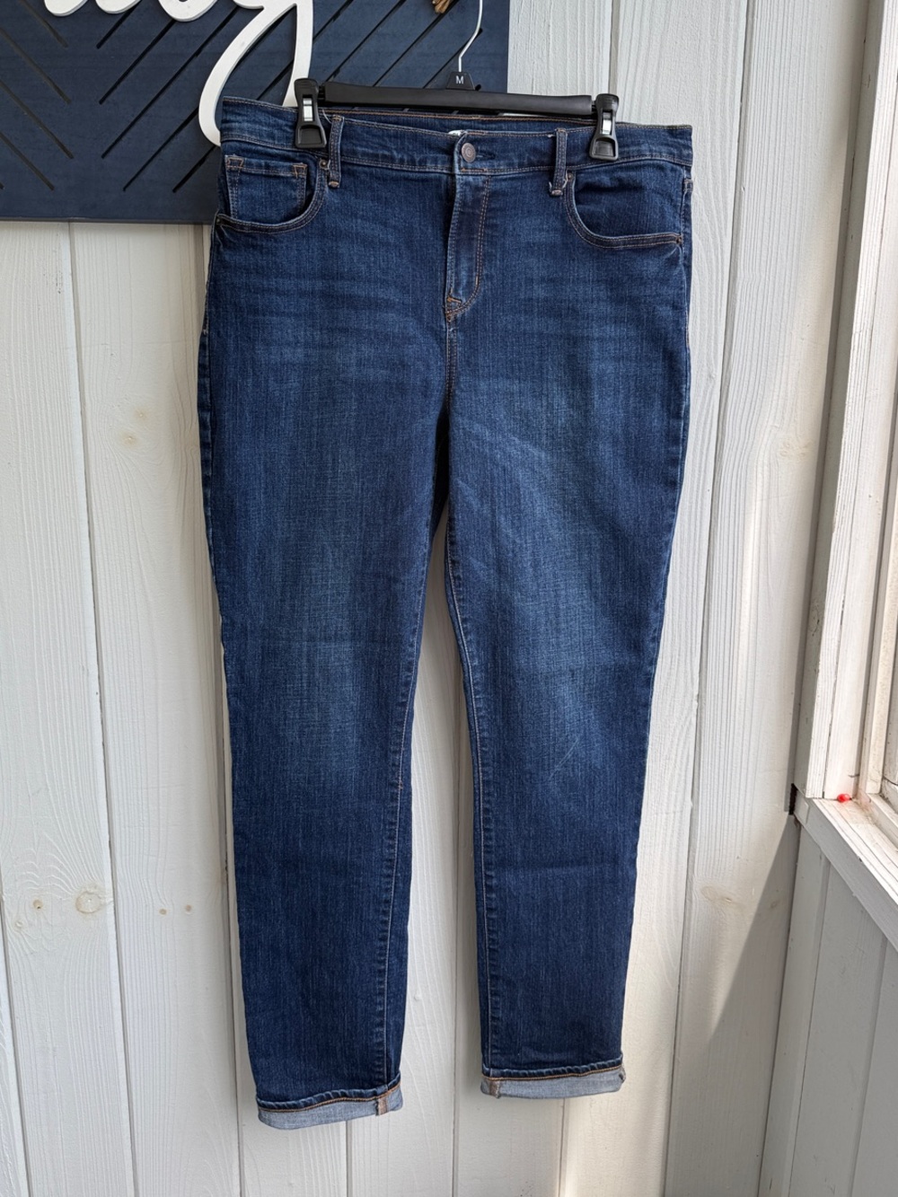 Old Navy Curvy Straight Jeans Size 12L